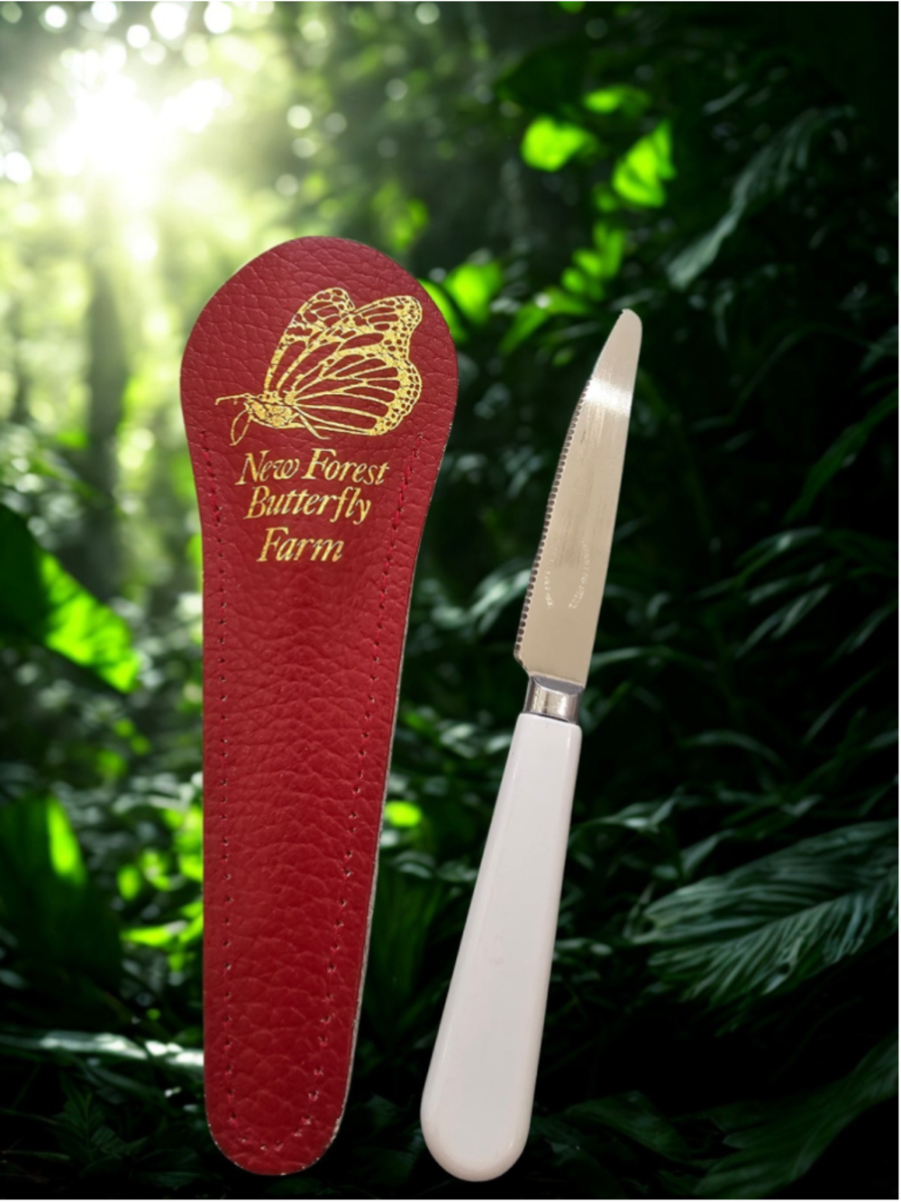 Vintage Sheffield Cutlery Small Knife with a White Plastic Handle. Stainless...
